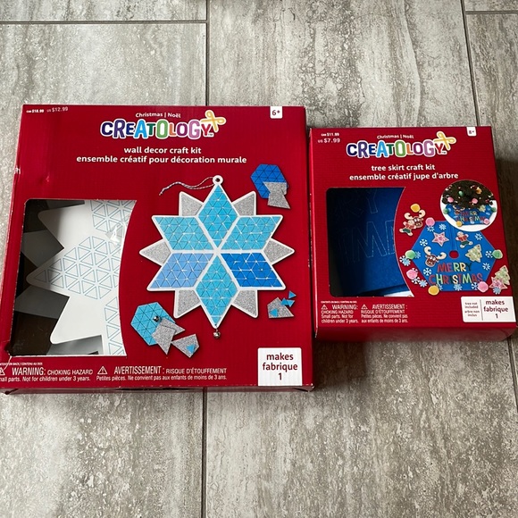 Creatology Christmas wall, decor craft kit,tree skirt craft kit learning toys - Picture 1 of 15